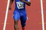 Ronald Pognon of France in the men's 200m heats (Getty Images)