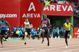 Usain Bolt defeats Asafa Powell in Paris