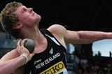 Jacko Gill unleashes his 24.35m World Youth best in Lille (Getty Images)