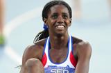 Yorgelis Rodriguez of Cuba celebrates after winning the gold medal of the Women's Heptathlon on the day four of the 14th IAAF World Junior Championships in Barcelona on 13 July 2012 (Getty Images)