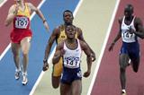 Lisbon 2001 Men's 400m final (© Allsport)