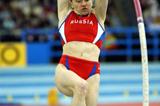 Svetlana Feofanova in action in the women's pole vault final (Getty Images)