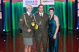Barbora Špotáková, Vítězslav Veselý and Zuzana Hejnová at the 2012 Czech Athletics Gala (Tomáš Železný/atletika.cz)