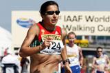 Vera Santos of Portugal on her way to winning the bronze medal (Getty Images)