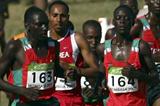 Leonard Komon (KEN) - seen here (bib 164) on his way to 4th in the junior race at the 2007 World XC in Mombasa (Getty Images)