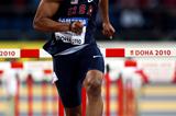 Terrence Trammell (USA) in the 60m Hurdles semi-final (Getty Images)