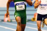 Olusoji Fasuba in the heats of the men's 60m (Getty Images)