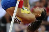 Angelica Bengtsson of Sweden competes to win the gold medal on the on the Women's Pole Vault Final on the day five of the 14th IAAF World Junior Championships in Barcelona on 14 July 2012 (Getty Images)