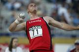 Kyle Helf of Canada - shot put silver medallist (Getty Images)