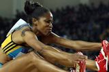 Bianca Stuart of the Bahamas competes in the Women’s Long Jump Final during day three - WIC Istanbul (Getty Images)