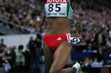 Meseret Defar of Ethiopia wins the women's 3000m final (Getty Images)