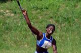 Margaret Simpson throwing the Javelin in the 2005 Multistars (Lorenzo Sampaolo)