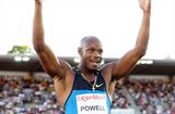 Asafa Powell at the Oslo Diamond League meeting