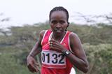Emily Samoei wins at Kenya's 2013 Administrative Police Cross Country Championships (Stafford Ondego - The Standard)
