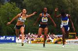 Jodie Williams of Britain wins the 200m final (Getty Images)