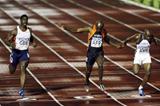 Uchenna Emedolu wins the men's 100m at the IAAF World Cup (Getty Images)