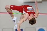 Derek Drouin equals the Canadian indoor High Jump record at 2.33m (Kirby Lee)