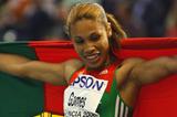 Naide Gomes of Portugal, winner of the women's long jump (Getty Images)