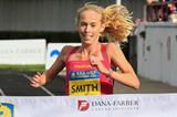 Kim Smith winning the Boston Half Marathon (Victah Sailer / PhotoRun)