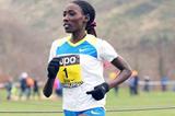 Linet Masai keeps on rolling - en route to a comfortable victory in Edinburgh (Mark Shearman)