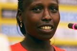 Cautiously confident - Florence Kiplagat on the eve of the World Half Marathon Championships in Nanning (Getty Images)