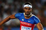 Javier Culson of Puerto Rico in action in the 400m Hurdles semi-finals (Getty Images)