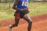 Moses Kipsiro on the way to his fourth straight Ugandan XC title (Daniel Senfuma)