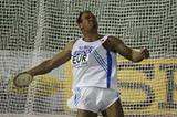 Robert Fazekas winning the Discus Throw in Madrid (Getty Images)