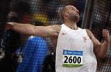 Piotr Malachowski of Poland competes in the Olympic final in Beijing (AFP / Getty Images)