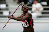 Margaret Simpson in action in the Heptathlon's Javelin Throw (Getty Images)