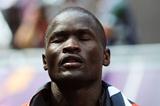 Abel Kirui of Kenya reacts as he wins silver in the Men's Marathon  the London 2012 Olympic Games at The Mall on August 12, 2012 (Getty Images)