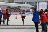 Fatuma Sado wins the women's race at the 2013 Xiamen Marathon (Organisers)