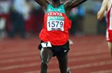 Silas Kiplagat after striking Commonwealth 1500m gold (Getty Images)