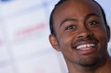 Aries Merritt on the eve of the Herculis meeting in Monaco  (Philippe Fitte)
