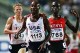 Bernard Lagat of the US wins his second gold of the champs in the 5000m (Getty Images)