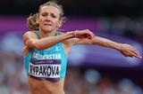 Olga Rypakova of Kazakhstan competes in the Women's Triple Jump Final on Day 9 of the London 2012 Olympic Games at the Olympic Stadium on August 5, 2012 (Getty Images)