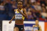 Genezebe Dibaba on her way to a world-leading 4:00.83 in the 1500m in Birmingham (Getty Images)