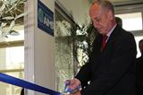 President of AIMS, Paco Borao cuts the tape to officially open the new AIMS HQ in Athens (AIMS)