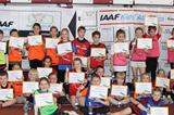 Participants of IAAF/Nestlé Kids’ Athletics competition held in Tallinn (IAAF)