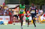 Kirani James of Grenada wins gold in the Boys' 400m final (Getty Images)