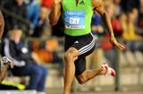 Tyson Gay en route to his 9.79 victory in Brussels