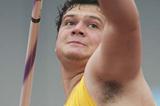 Noel Meyer of South Africa in the men's Javelin (Getty Images)